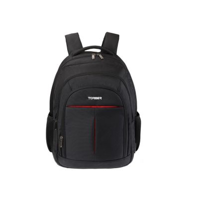 Рюкзак TORBER FORGRAD с отделением для ноутбука 15, чёрный, полиэстер, 46 х 32 x 13 см-0