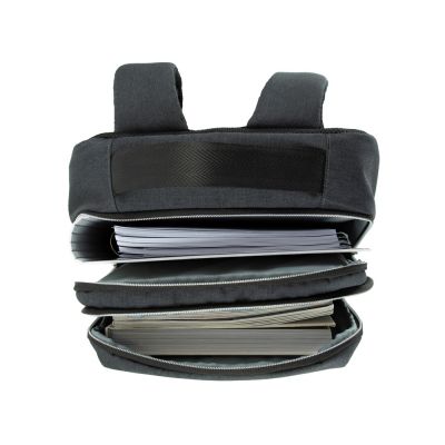 Рюкзак мужской BUGATTI Sera 15'', антрацитовый, полиэстер, 32х12х46 см, 16 л-4