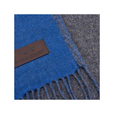 Плед Marzotto x Valerie Concept AREQUIPA NEW 7016, синий-2
