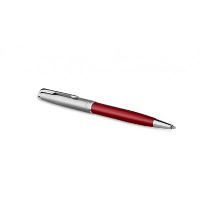 Шариковая ручка Parker Sonnet Entry Point Red Steel CT, стержень: M, цвет чернил: black , в подарочной упаковке-3
