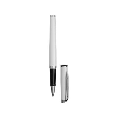 Ручка роллер Waterman Hemisphere White CТ F, белый/серебристый-3