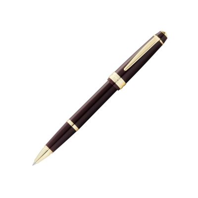 Ручка-роллер Cross Bailey Light Polished Burgundy Resin and Gold Tone-0