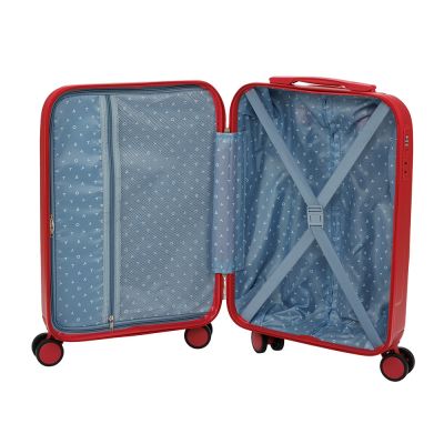 Чемодан TORBER В Отпуск, бирюзовый, ABS-пластик, 48 х 29,5 х 72 см, 80 л, 3,4 кг-2