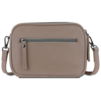 Сумка кросс-боди женская BUGATTI Almata, песочная, полиуретан, 21,5х6х15 см-5