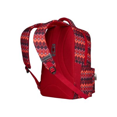 Рюкзак WENGER 16'', красный с рисунком, полиэстер, 36 x 25 x 45 см, 22 л-3