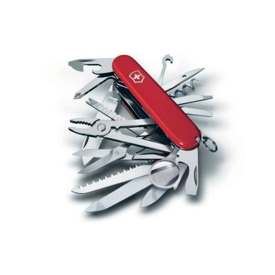 Нож перочинный VICTORINOX Swiss Champ, 91 мм, 33 функции, красный-0
