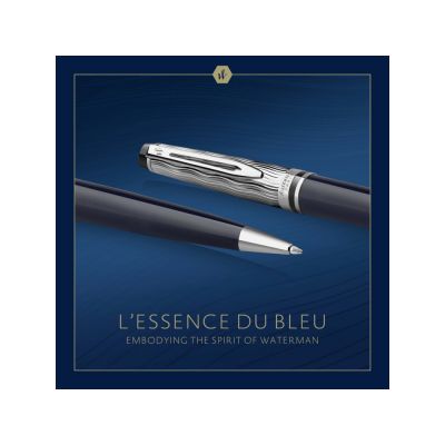 Шариковая ручка Waterman Expert22 SE deluxe Blue CT, стержень: M, цвет: Blue, в подарочной упаковке.-4