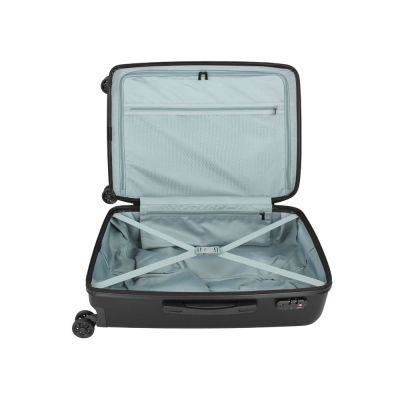 Чемодан BUGATTI Kallisto, чёрный, АБС-пластик, 44,5х26х63,5 см, 64,88 л-1