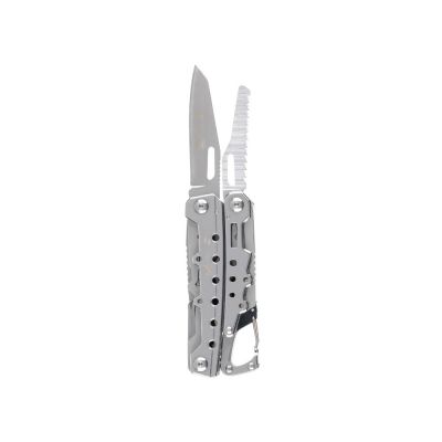Мультитул Stinger, 105x40 мм, 12 функций, сталь, серебристый, в комплекте нейлоновый чехол-3