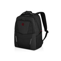Рюкзак WENGER ALTAIR 15.6, черный, переработанный ПЭТ/Полиэстер, 32х21х44 см, 22 л.