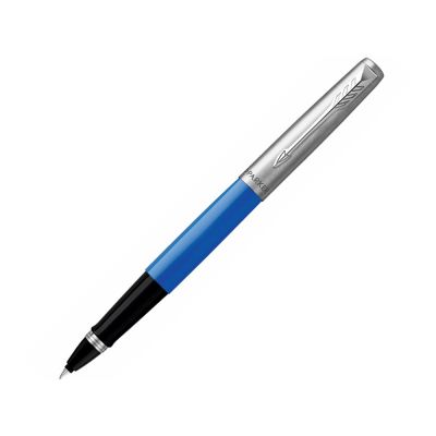 Ручка-роллер Parker Jotter Originals Blue Chrom CT , стержень: M, цвет чернил: black, в подарочной упаковке-0