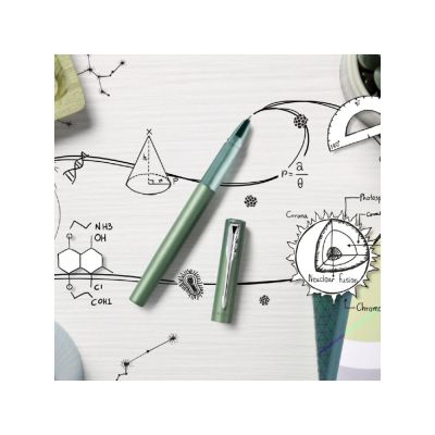 Ручка-роллер Parker Vector XL Green CT, цвет чернил black, стержень: F, в подарочной упаковке.-18