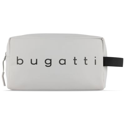 Несессер BUGATTI Rina, светло-серый, переработанный полиуретан, 26х12,5х14 см, 3 л-1