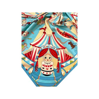 Платок Русская неваляшка. Праздник-2