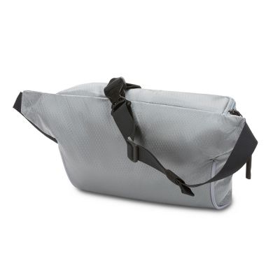 Сумка на пояс SWISSGEAR, светло-серая, полиэстер с плетением рип-стоп, 38 x 5 x 15 см-1