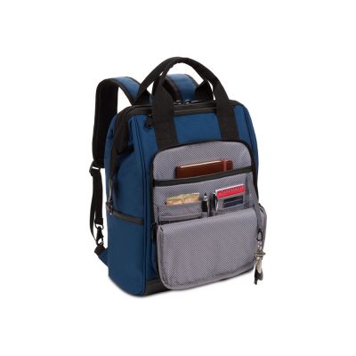 Рюкзак SWISSGEAR 16,5 Doctor Bags, синий/черный, полиэстер 900D/ПВХ, 29 x 17 x 41 см, 20 л-4