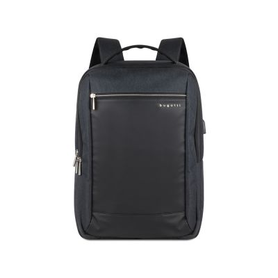 Рюкзак мужской BUGATTI Sera 15'', антрацитовый, полиэстер, 32х12х46 см, 16 л-1