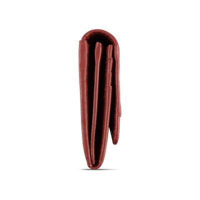 Кошелёк женский BUGATTI Banda, с защитой данных RFID, красный, кожа/полиэстер, 18,5х2,5х9,5 см-4