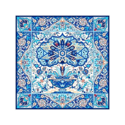 Набор: платок Арабески и свеча Загадка Востока-3