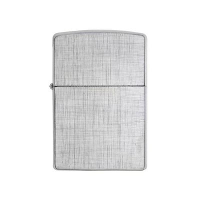 Зажигалка ZIPPO Classic с покрытием Brushed Chrome, латунь/сталь, серебристая, матовая, 38x13x57 мм-1