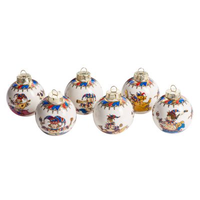 Набор новогодних шаров, 6 шт.-1