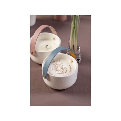 Свеча Valerie Concept с крышкой CNDL 5 PINK, белый/розовый (Р)-6