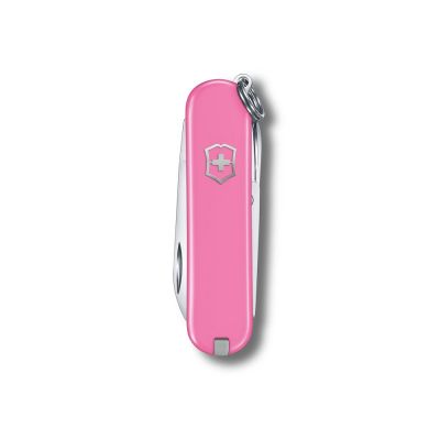 Нож-брелок VICTORINOX Classic SD Colors Cherry Blossom, 58 мм, 7 функций, розовый-1