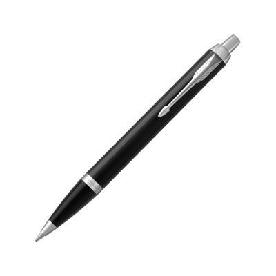 Ручка шариковая Parker IM Core Black CT, черный/серебристый-0