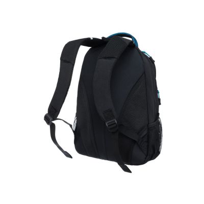 Рюкзак TORBER ROCKIT с отделением для ноутбука 15.6, чёрный/синий, нейлон, 32 х 14 х 50 см, 22л-1