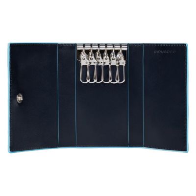 Ключница, Piquadro Blue Square, темно-синий-0
