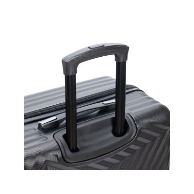 Чемодан TORBER Seyd, тёмно-зелёный, нейлон 600D, 48 х 22 х 78 см, 85 л-4