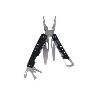 Мультитул Stinger, 105x40 мм, 12 функций, сталь, чёрно-серебристый, в комплекте нейлоновый чехол-1