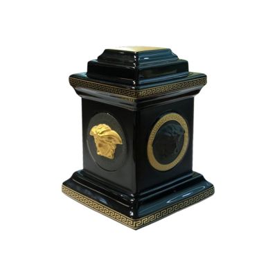 Настольные часы Medusa, фарфор, позолота-2