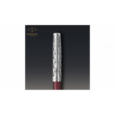 Шариковая ручка Parker Sonnet Premium Refresh RED CT, стержень: M, цвет чернил: black , в подарочной упаковке-5