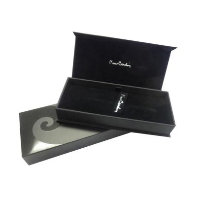 Ручка перьевая Pierre Cardin LIBRA с колпачком, черный/красный/серебро-8