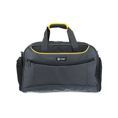 Сумка спортивная TORBER, серый, полиэстер, 48 х 24 х 30 см-0