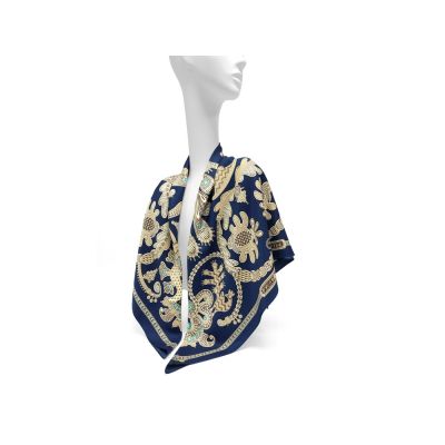 Платок Русское золотное шитьё-6