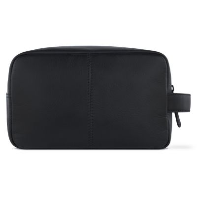 Несессер дорожный BUGATTI Clark, чёрный, воловья кожа/полиэстер, 20х10х13 см, 2,5 л-3