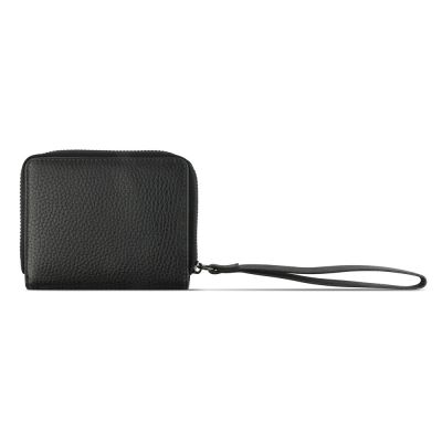 Кошелёк женский BUGATTI Elsa, с защитой данных RFID, чёрный, воловья кожа/полиэстер, 11х2,5х9 см-5