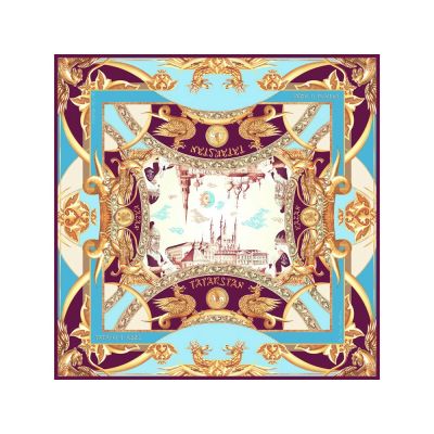 Платок Казань драгоценная-0