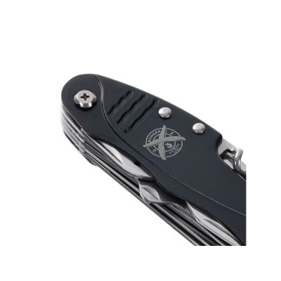 Нож перочинный Stinger, 96 мм, 15 функций, материал рукояти: алюминий (черный)-7