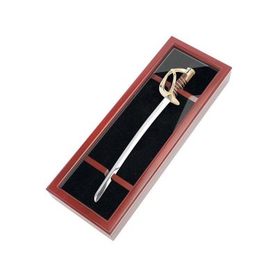 Нож Сабля генерала Ли, серебристый/золотистый-0