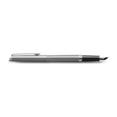Перьевая ручка Waterman Hemisphere Entry Point Stainless Steel matte в подарочной упаковке-4