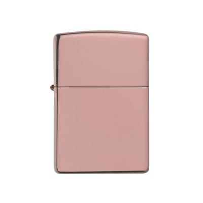 Зажигалка ZIPPO Classic с покрытием High Polish Rose Gold, латунь/сталь, розовое золото, 38x13x57 мм-1