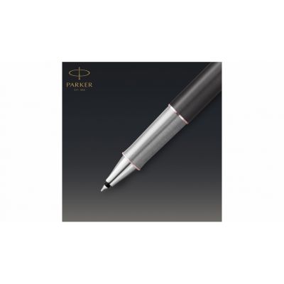 Ручка-роллер Parker Sonnet Premium Refresh GREY GT, стержень: F, цвет чернил: black, в подарочной упаковке-7