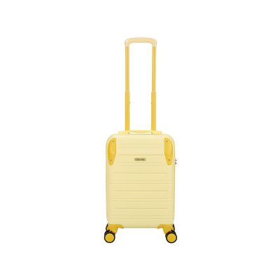 Чемодан TORBER В Отпуск, желтый, ABS-пластик, 42 х 26 х 65 см, 55 л, 3 кг-8