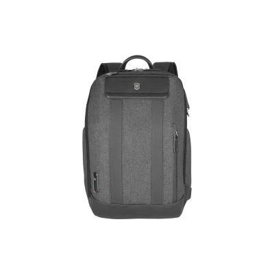 Рюкзак VICTORINOX Architecture Urban2 City Backpack 14'', серый, полиэстер / кожа, 30x19x42 см, 17 л-2