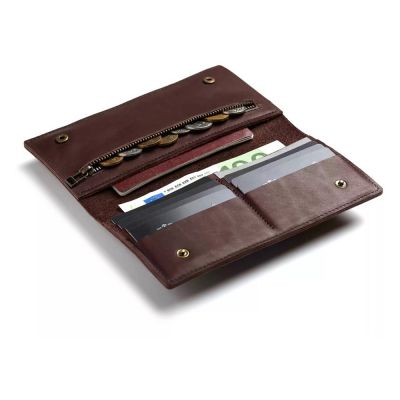 Бумажник Денмарк, коричневый-1