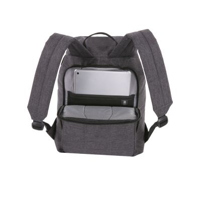 Рюкзак SWISSGEAR 13'', ткань Grey Heather/ полиэстер 600D PU , 29х13х40 см, 15 л, серый-3