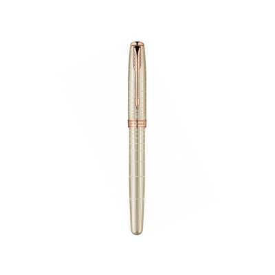 Перьевая ручка Parker Sonnet F535 VERY PREMIUM Feminine, (серебро 925 пробы) цвет: Silver PGT, перо: F-1